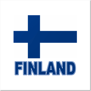 The Pride of Finland - Finnish Flag Design Posters and Art